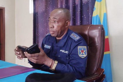 Le Commissaire supérieur Principal de la ville de Goma Kabeya MAKOSA François