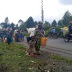 Les habitants de Sake fuient les affrontements vers Goma-kivumorningpost