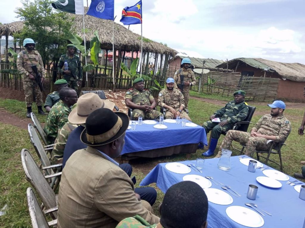 Dialogue entre l'armée et les communautés des hauts plateaux à MINEMBWE