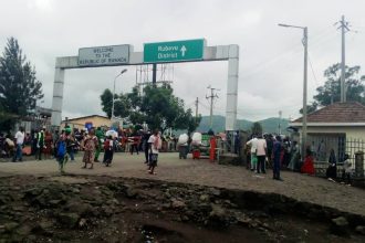 Petite barrière au Nord-Kivu