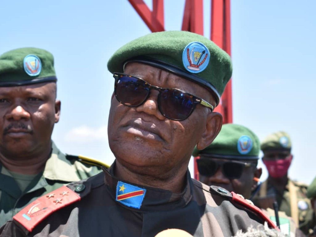 Le Lieutenant général Ndima Kongba Constant, gouverneur de la province du Nord-Kivu