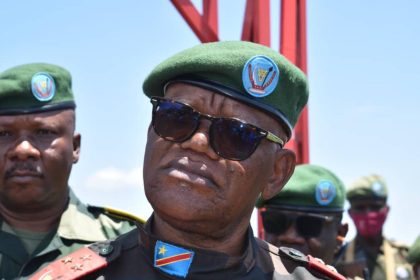 Le Lieutenant général Ndima Kongba Constant, gouverneur de la province du Nord-Kivu