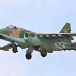 L'avion de chasse Congolais Sukhoi-25 dans l'espace