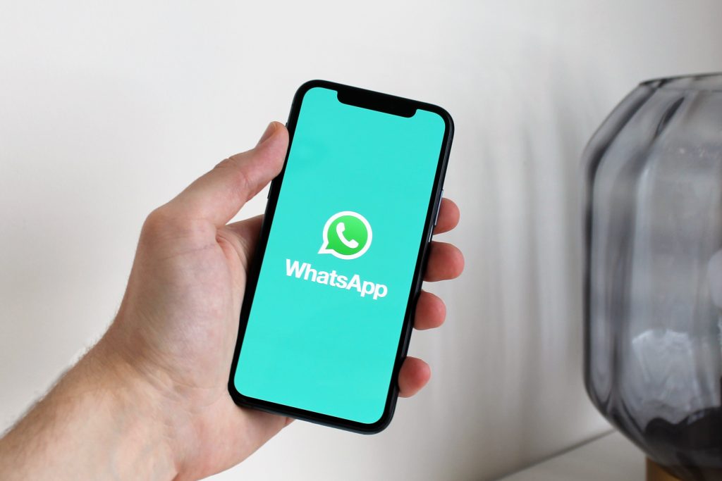 WhatsApp sur un smart phone
