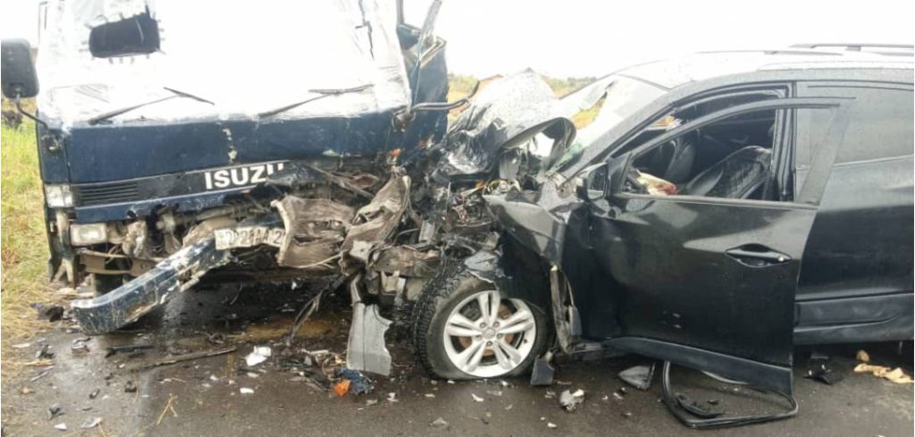 2 morts et 2 blessés signalés dans un accident de circulation près de l'entrée de Nzulo
