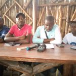 Les deux représentants de la jeunesse de communes de la ville de Goma