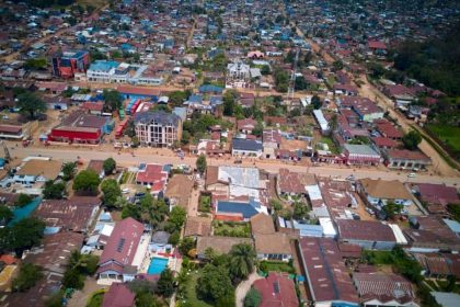Image d'illustration : Vue de la ville de BENI au Nord-Kivu
