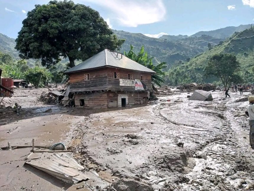 Plus de 319 personnes ont perdu la vie après la forte pluie abattue dans le territoire de KALEHE.