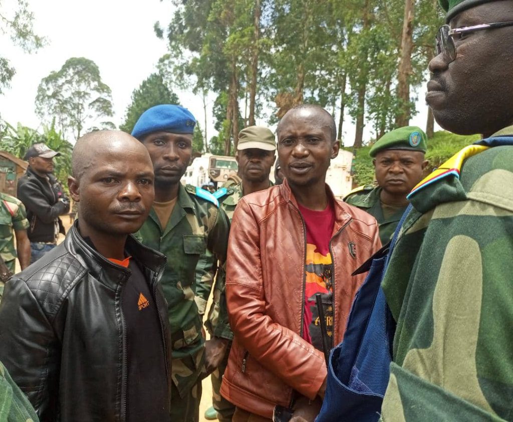 Un combattant Maï-Maï arrêté par les forces armées de la République Démocratique du Congo