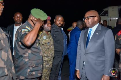 Le premier ministre Jean-Michel Sama Lukonde est arrivé à Goma, chef-lieu de la province du Nord-Kivu pour assister les sinistrés de Kalehe