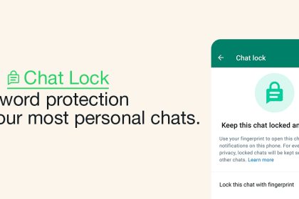 Avec Chat Lock, vous pouvez maintenant garder vos conversations les plus privées et personnelles sous clé avec un mot de passe