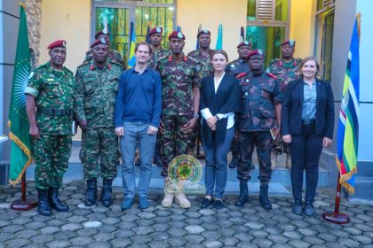 Une délégation de l'Union Européenne a échangé avec la Force régionale de l’EACRF à son siège à Goma, dans l'Est de la RDC