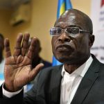 Martin Fayulu, opposant congolais et candidat malheureux à la présidentielle de 2018