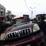 Accident de circulation au rond-point signers en ville de Goma