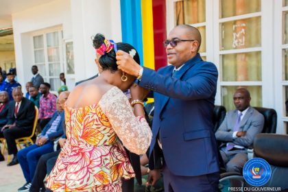Le gouverneur Théo Ngwabidje inaugure officiellement la formation des nouveaux magistrats