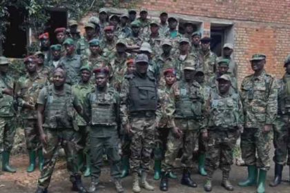 Photo d'illustration : Les rebelles du M23 dans la province du Nord-Kivu