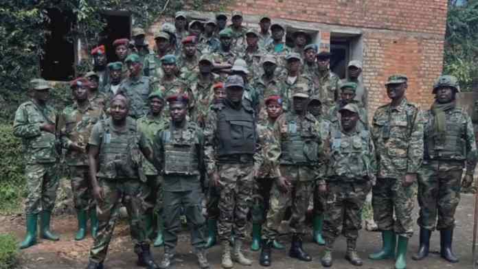 Photo d'illustration : Les rebelles du M23 dans la province du Nord-Kivu