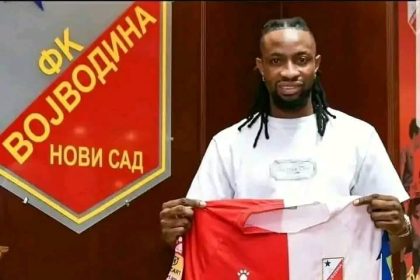 L'international congolais Jonathan Bolingi a signé en faveur du club serbe de première division, le FK Vojvodina