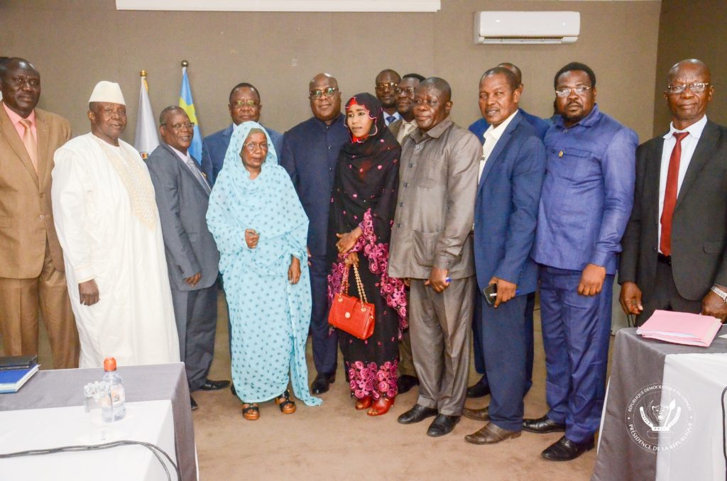 Le Président Félix Tshisekedi s’est entretenu jusque tard dans la soirée avec des représentants des partis politiques, de la société civile, des confessions religieuses et des partenaires du Tchad