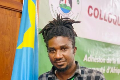 Jacques Sinzahera, un activiste pro-démocratie appartenant au collectif des mouvements citoyens AMka Congo