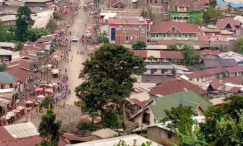 Minova dans la province du Sud-Kivu
