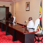 L'ex président Uhuru Kenyatta, et le Président ougandais Museveni ont coprésidé ce lundi une réunion du comité technique du processus de paix dans l'est de la RDC au State House, à Entebbe