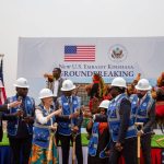 Lancement des travaux du nouveau bâtiment de l'ambassade des USA à Kinshasa