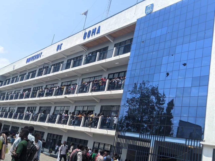 L'université de Goma envahi par les étudiants de l'ISTA Goma