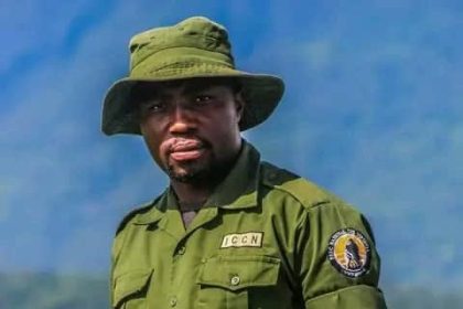 Le chef du secteur Sud du parc national des Virunga Bahati Lukoo Emmanuel