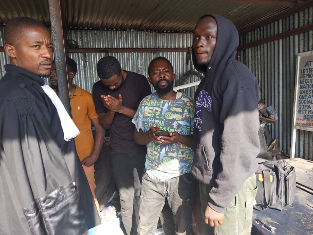 Les militants de la Lucha arrêtés devant la REGIDESO relâchés