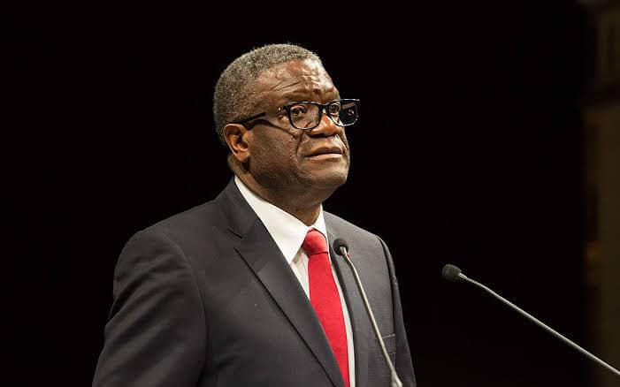 Le prix Nobel de la paix le Docteur Denis Mukengere Mukwege