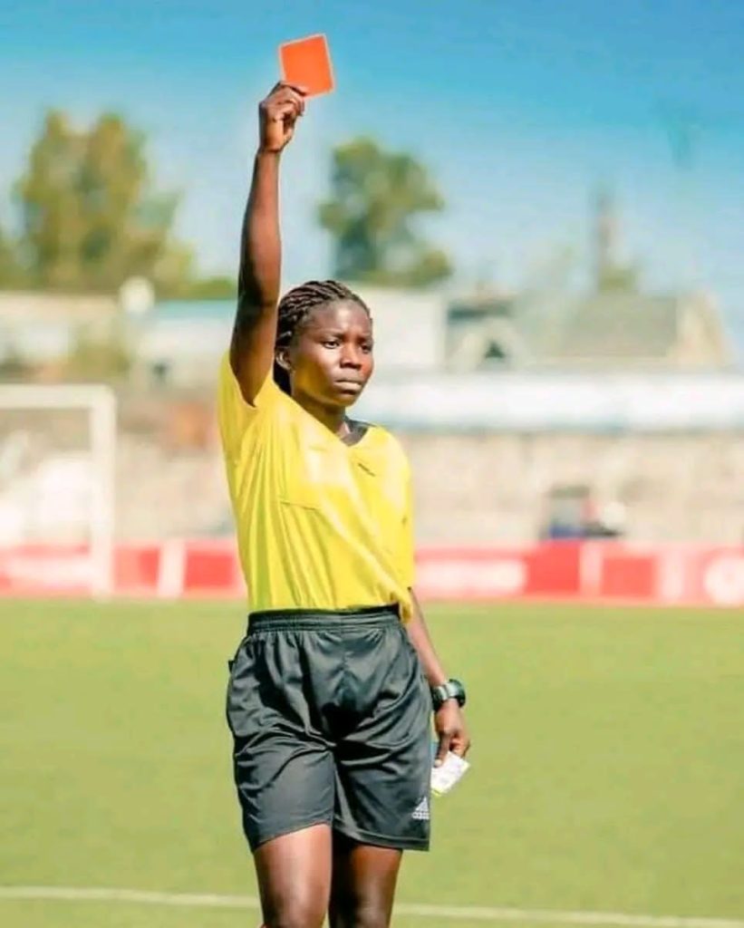 L'arbitre internationale congolaise, Rachel ZIHINDULA