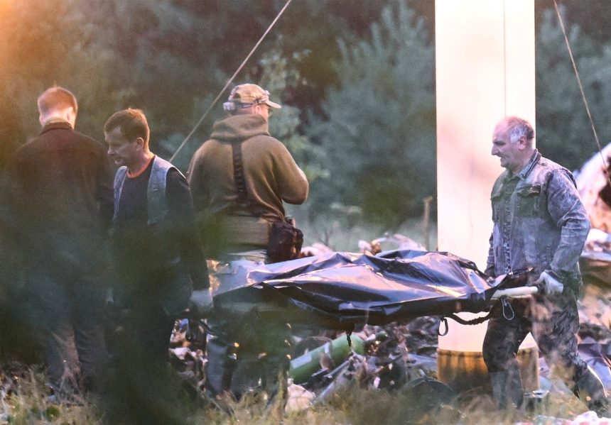 Les premiers débris de l’avion dans lequel semblait se trouver Evgueni Prigojine, le patron du groupe paramilitaire Wagner