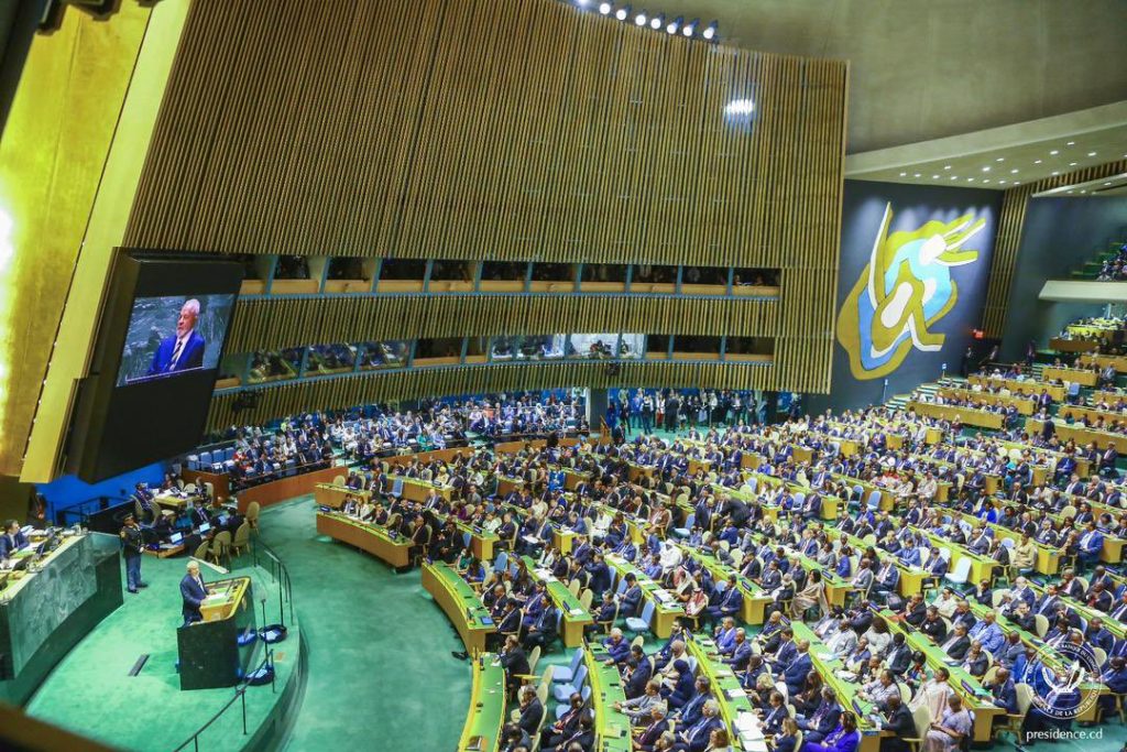 La 78eme session de l'Assemblée générale des nations unies à New York