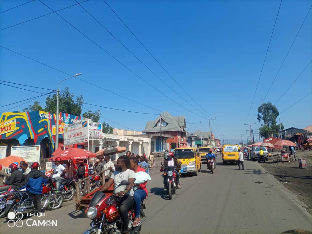 La ville de Goma, chef-lieu de la province du Nord-Kivu, s'est réveillée dans un calme apparent