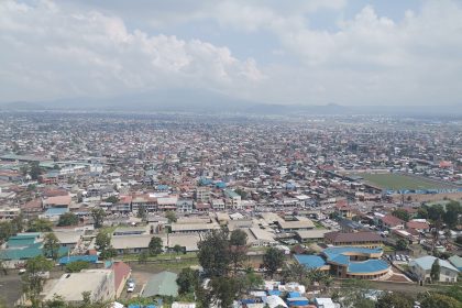 La ville touristique de Goma, chef-lieu de la province du Nord-Kivu