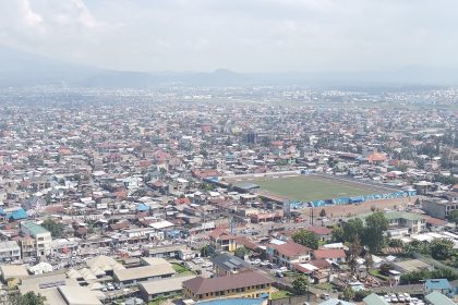 La ville touristique de Goma, chef-lieu de la province du Nord-Kivu