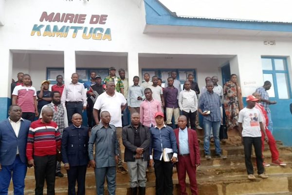 Le vice-ministre de la Justice et Garde des Sceaux , Amato Bayubasire Mirindi , séjourne à Kamituga, dans la province du Sud-Kivu