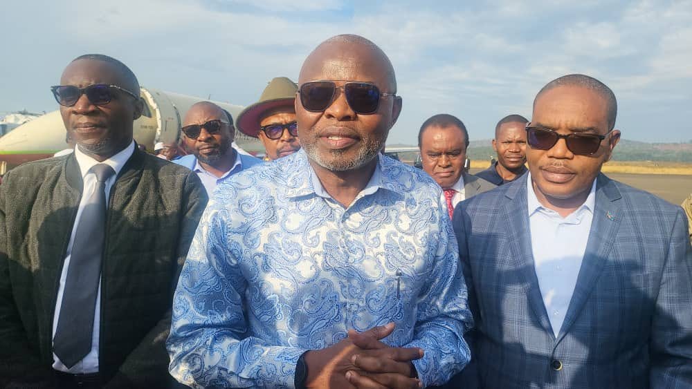 Le président de l'UNC Vital Kamerhe a foulé ses pieds sur le sol du Sud-Kivu 