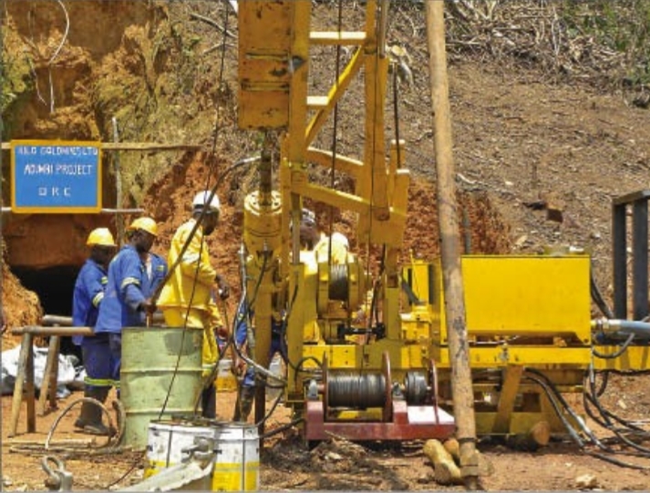 Photo de tiers : une des carrières minières d'exploitation d'or en territoire de Mambasa
