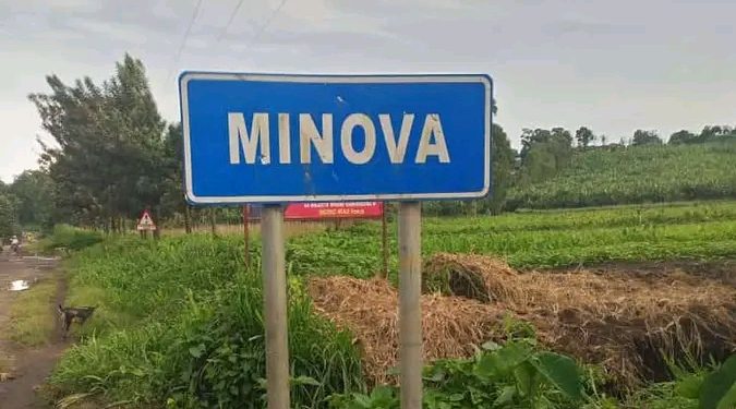 Minova, dans la province du Sud-Kivu