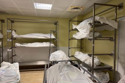 Conservation des cadavres à la morgue du Camp Katindo