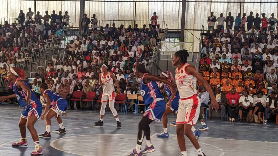 Fin de la première finale de la quarantième édition de la coupe du Congo de basket-ball au stadium de Kivu international school 