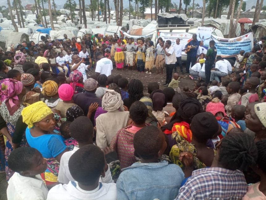 L’ACPJE mobilise les communautés déplacées de Masisi à la participation au processus de restauration de la paix