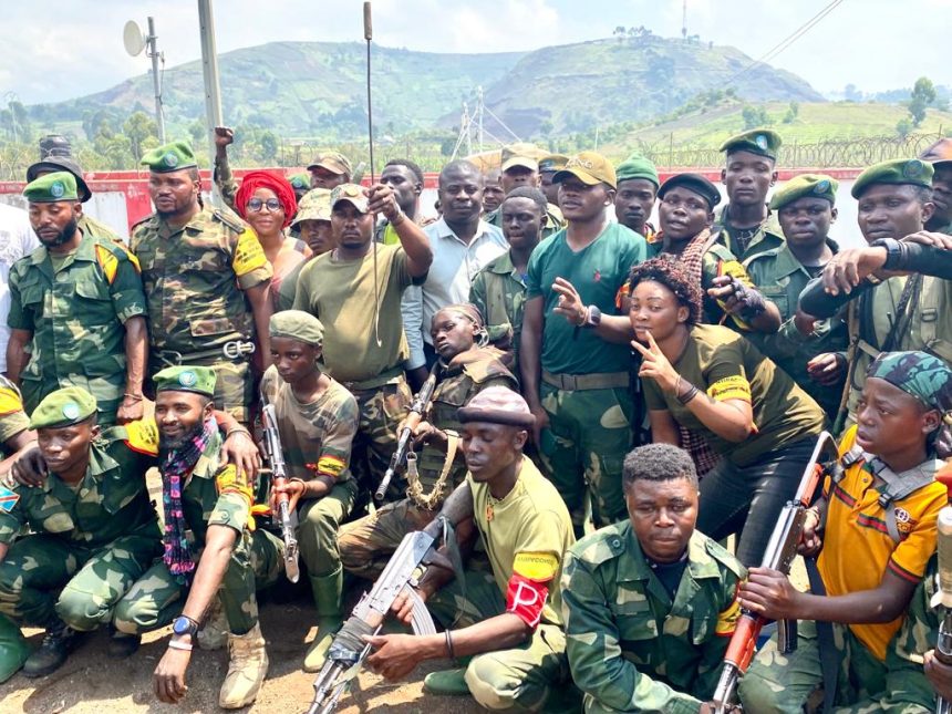 Un groupe d'auto-défense animé par certains jeunes du territoire de Nyiragongo vient d'être lancé. Union des forces patriotiques du Congo UFPC