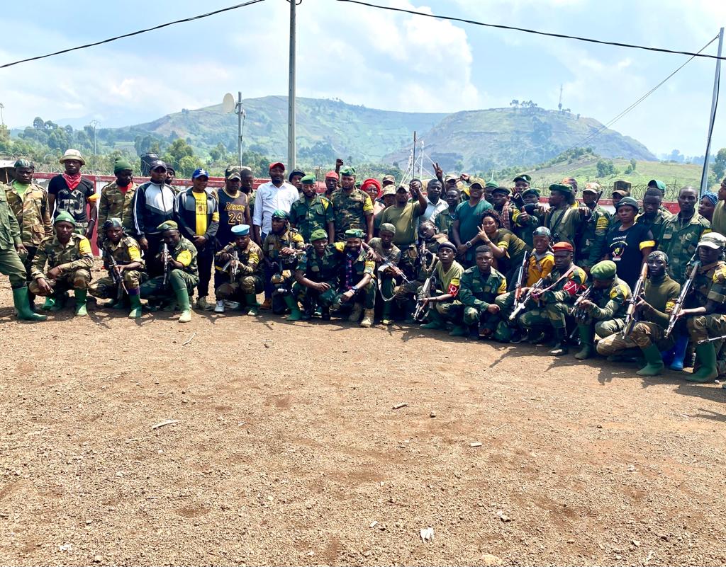 Un groupe d'auto-défense animé par certains jeunes du territoire de Nyiragongo vient d'être lancé. Union des forces patriotiques du Congo UFPC 