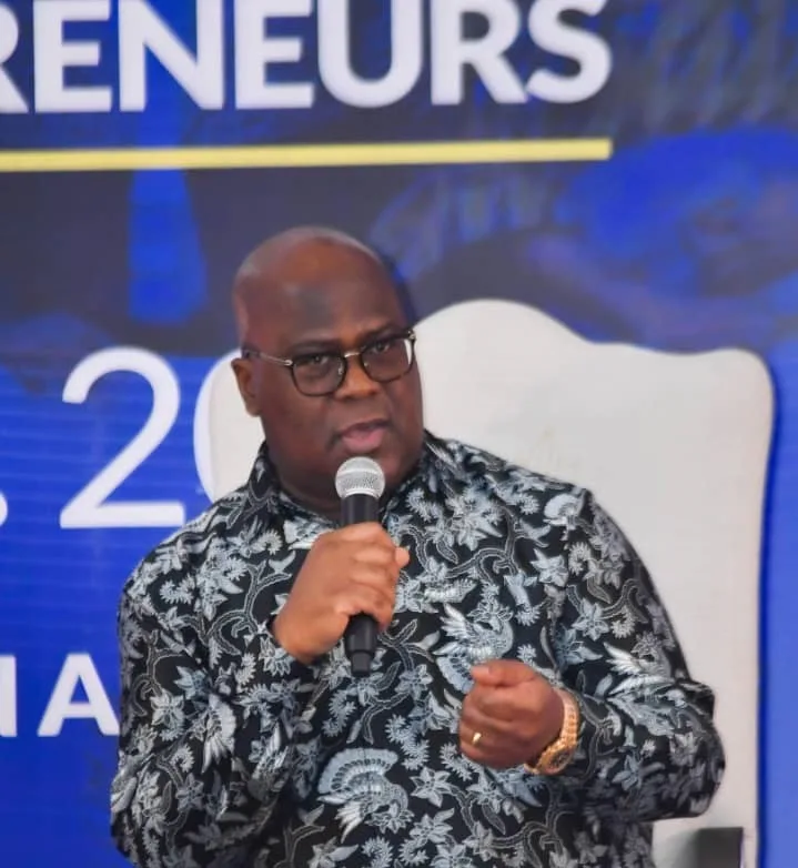 Félix TSHISEKEDI rassure les entrepreneurs de l'accompagnement de l'État pour l'émergence de l'entrepreneuriat congolais
