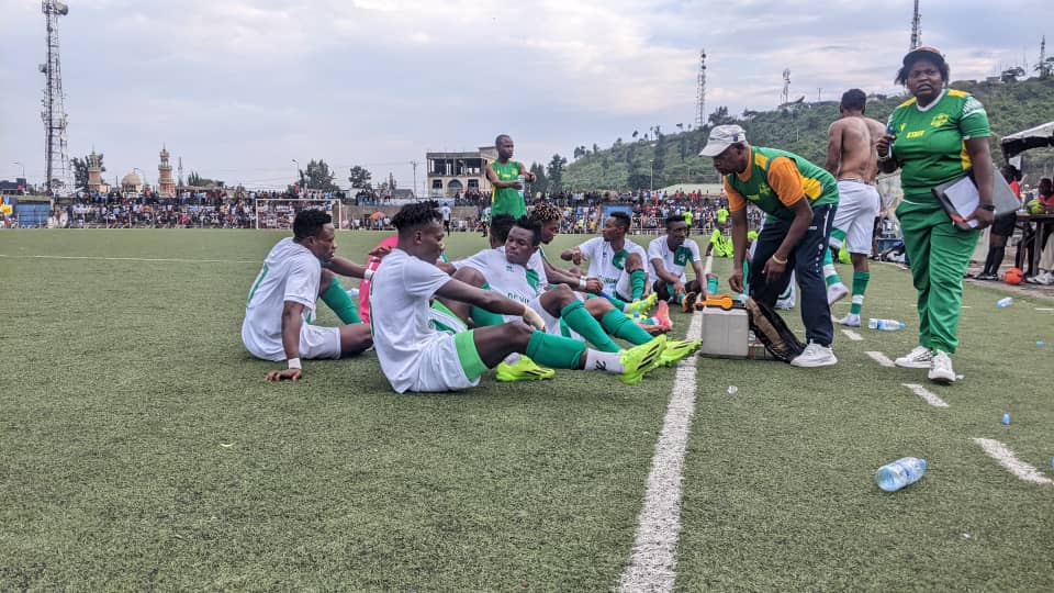 Le Daring club Virunga et le Football club Mwangaza était au rendez-vous au stade de l'unité