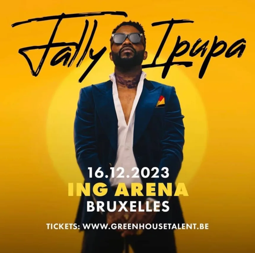 Fally IPUPA ouvre officiellement la billetterie de son concert en Belgique