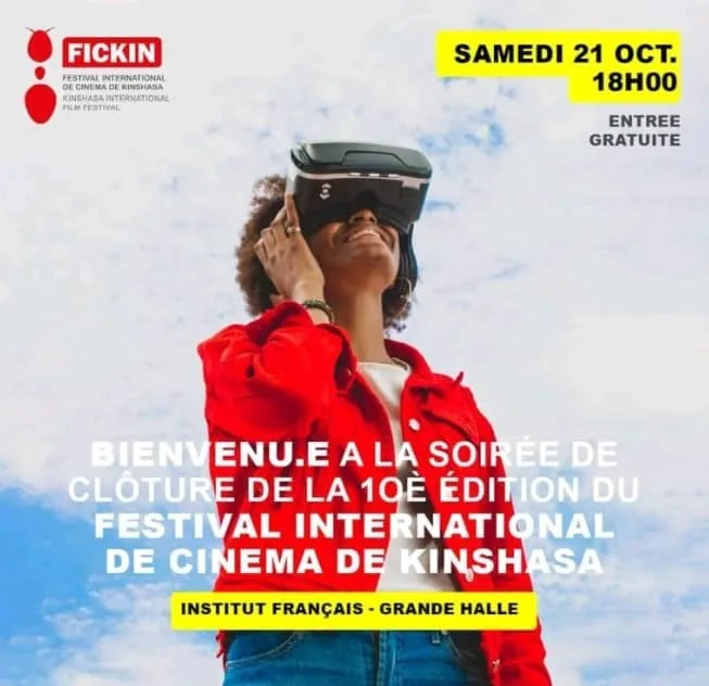 La dixième édition du festival international de Cinéma de Kinshasa (Fickin) s'est clôturé